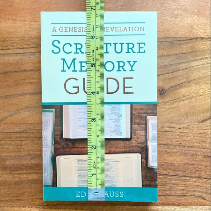 A Genesis to Revelation Scripture Memory Guide