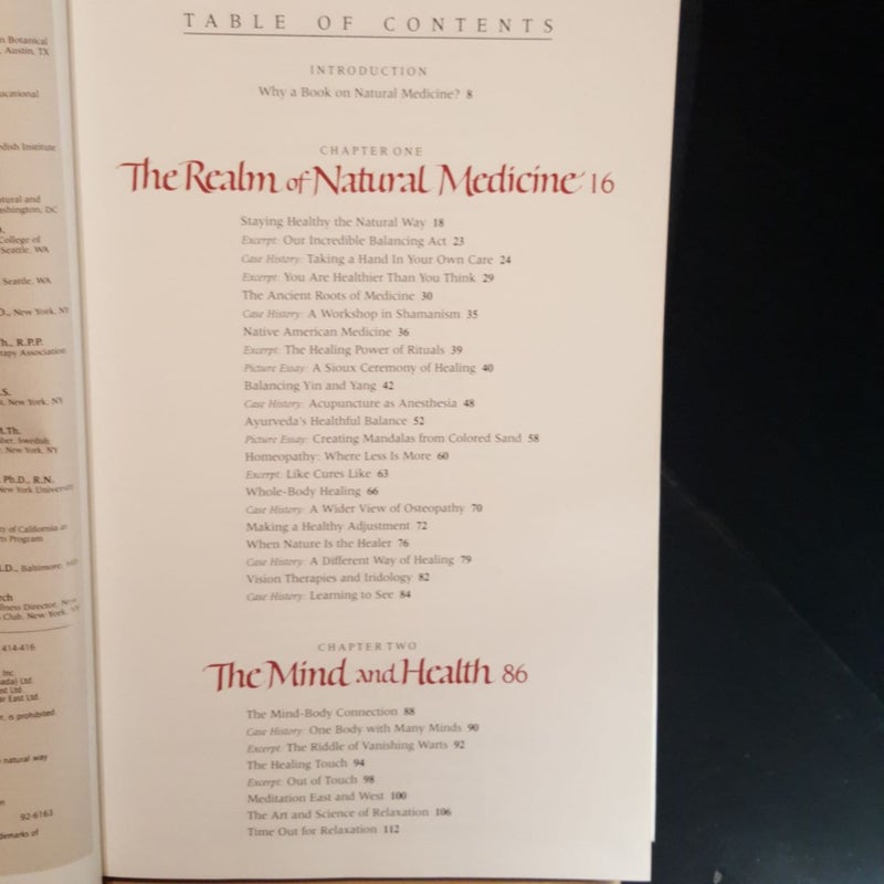 Reader's Digest Family Guide to natural medicine