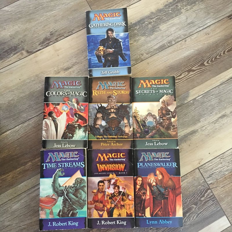Magic the Gathering Assorted Books - 7 in All