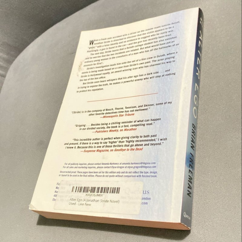 Alter Ego Advanced Readers Copy