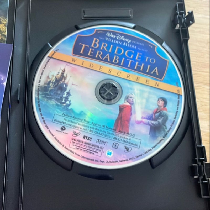 Bridge to Terabithia DVD