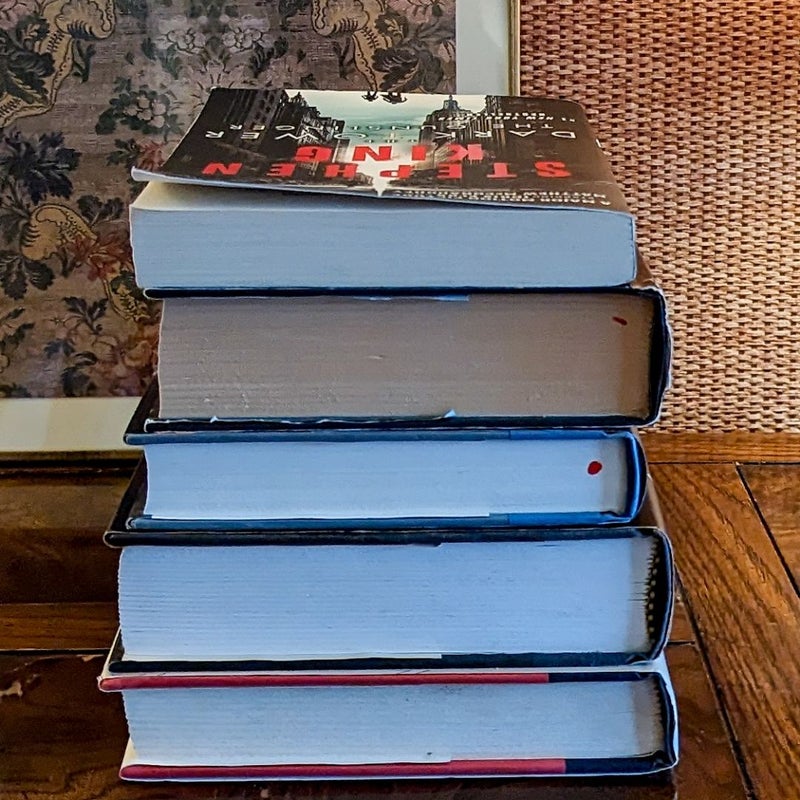 Stephen King Lot (5) The Bachman Books, Blaze, Black House, Night Shift, The Gunslinger 