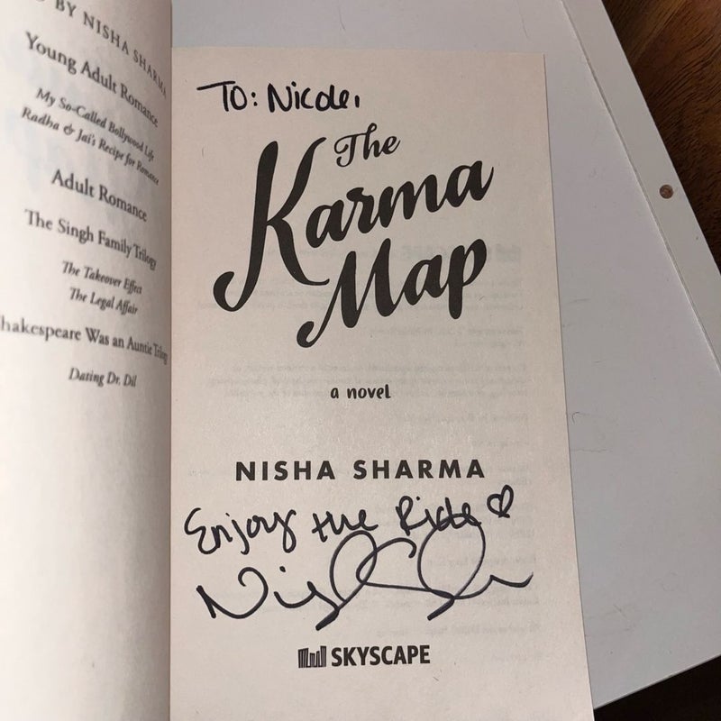 The Karma Map SIGNED