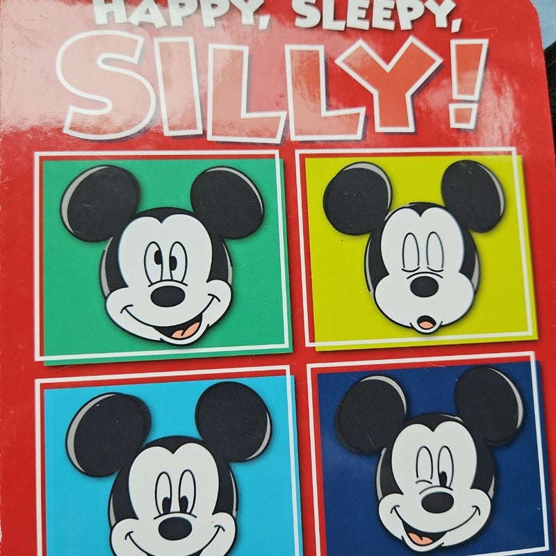 Happy, silly, sad! Micky mouse board book