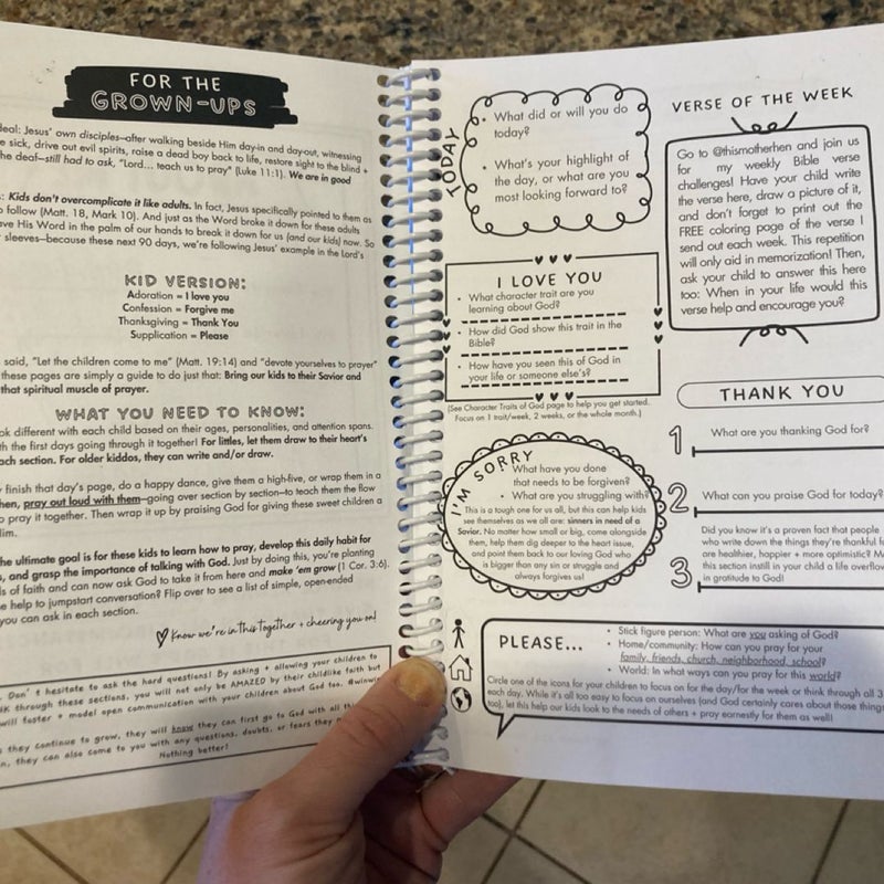 My Prayer Journal: Elementary (cover/title page written on only)