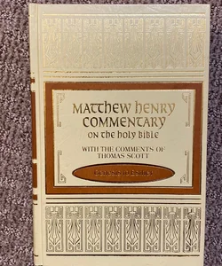 Matthew Henry Commentary on the Holy Bible 