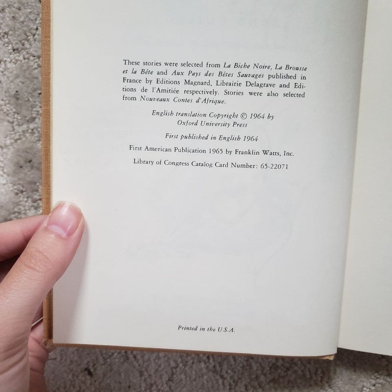 Guillot's African Folk Tales (1st American Edition, 1965)