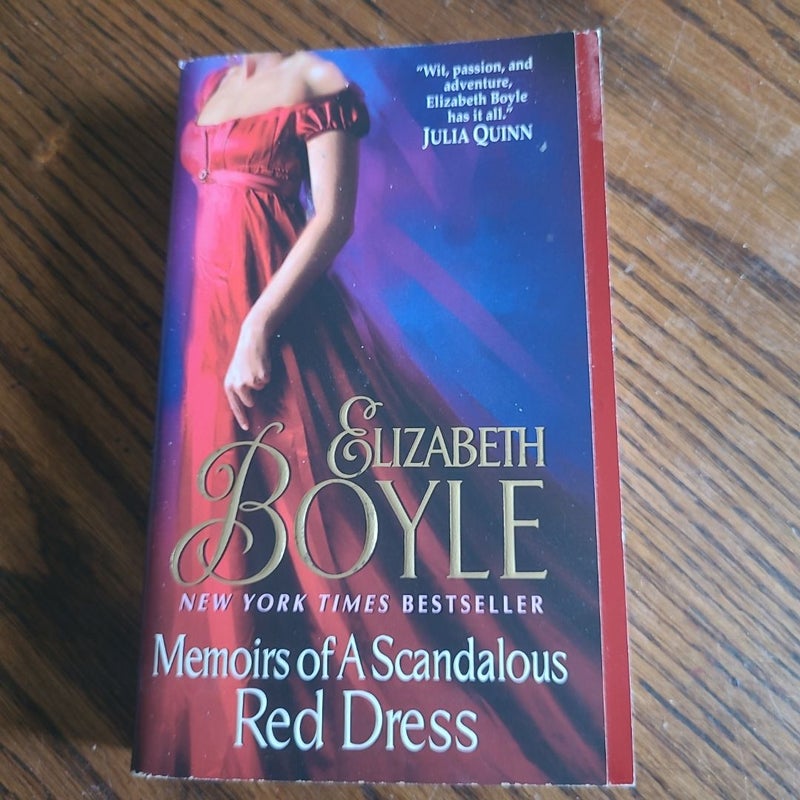 Memoirs of a Scandalous Red Dress by Elizabeth Boyle Paperback Pangobooks