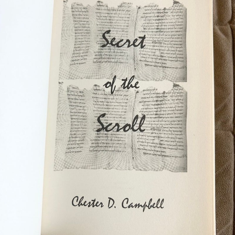 Secret of the Scroll