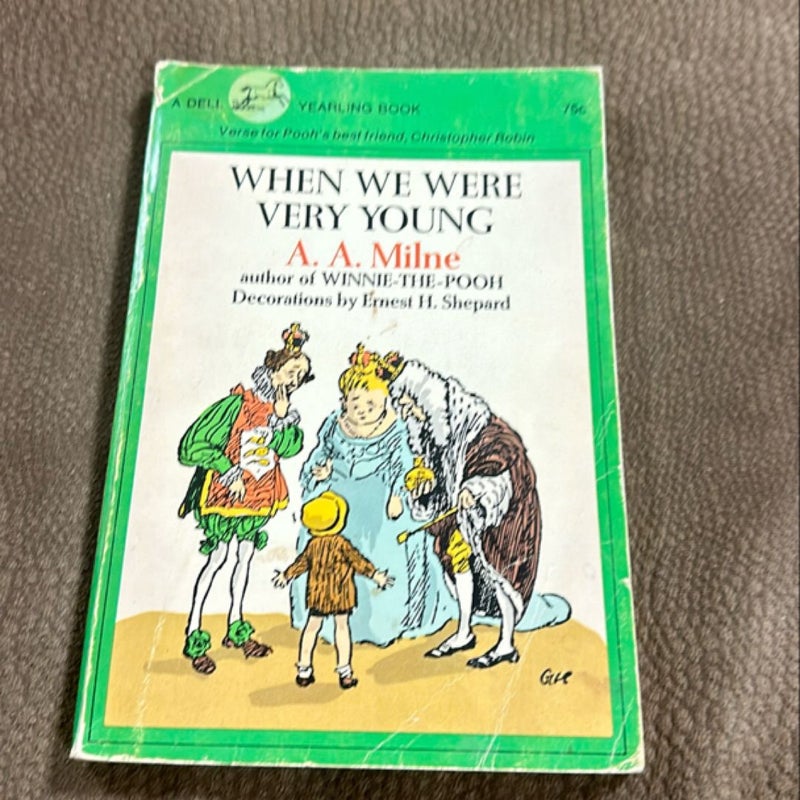 When We Were Very Young  1961 Hardback