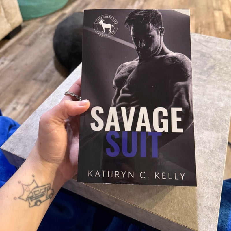 Signed Paperback - Savage Suit