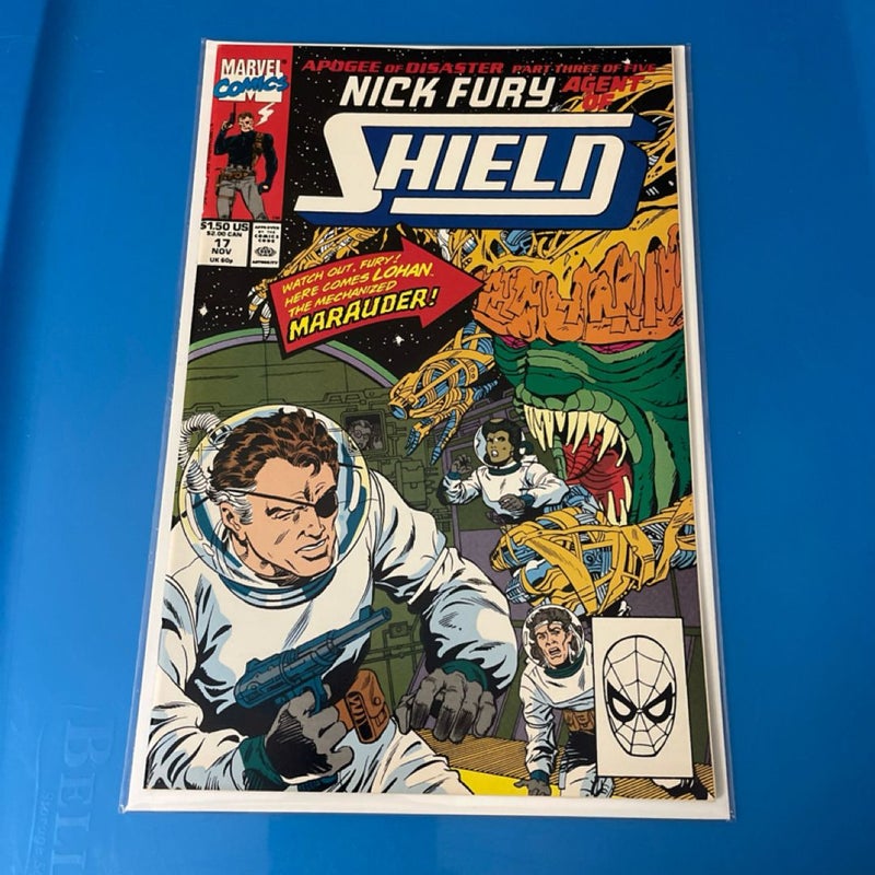 Nick Fury Agent Of Shield #15-#19 (1990 Marvel) 5 parts 