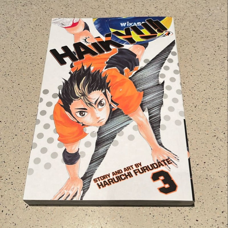 Haikyu!!, Vol. 1,2,&3 Set/Bundle