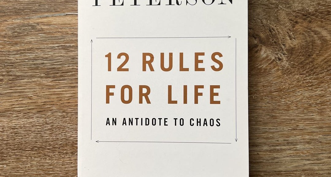 12 Rules for Life by Jordan B. Peterson, Paperback