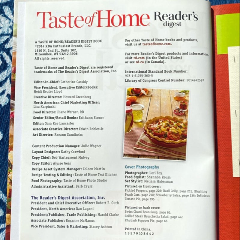 Taste of Home ~ Fresh to your Table