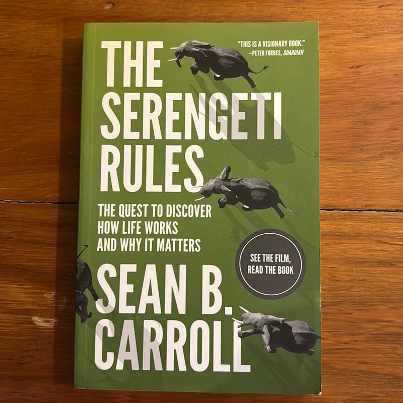 The Serengeti Rules by Sean B. Carroll, Paperback | Pangobooks