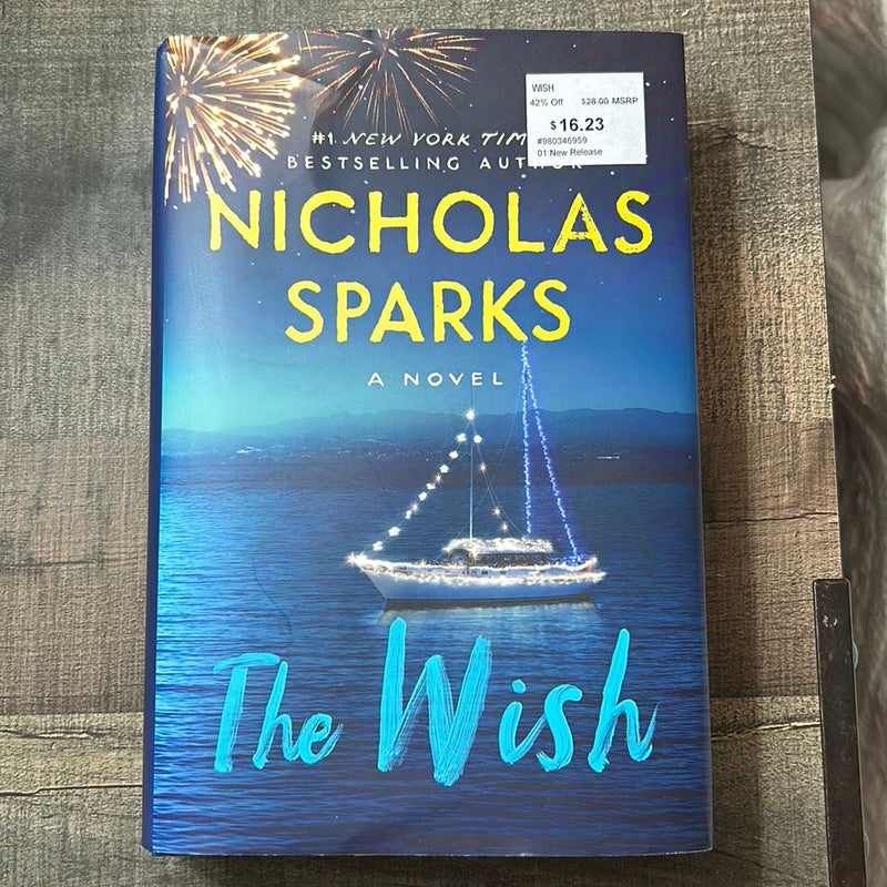 The Wish by Nicholas Sparks, Hardcover | Pangobooks