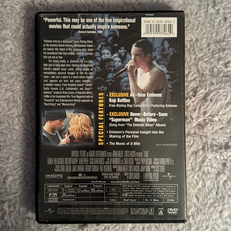 8 Mile ~ DVD