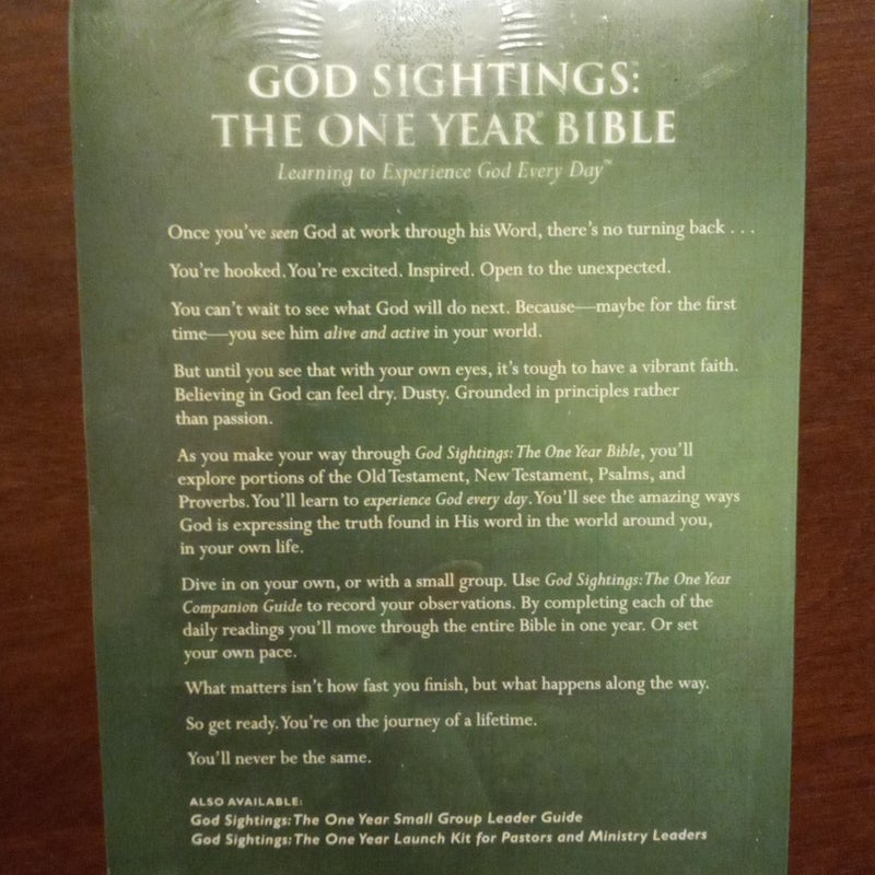 God Sightings: the One Year Bible