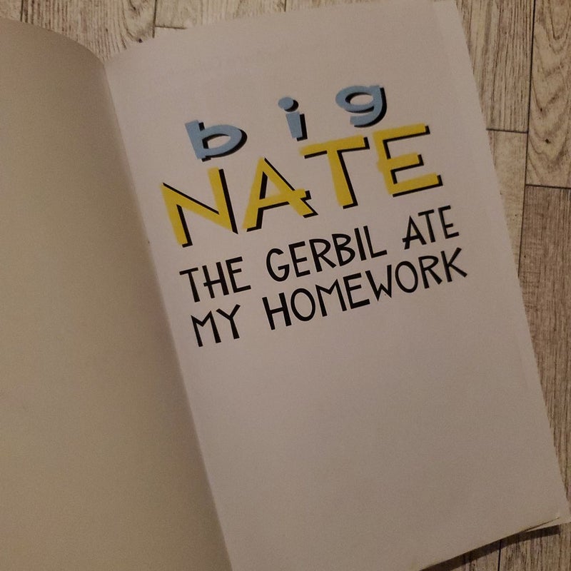 Big Nate: the Gerbil Ate My Homework