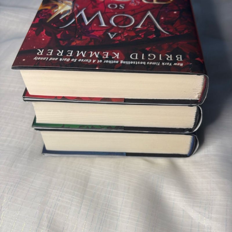 A Curse so dark and Lonely trilogy bundle