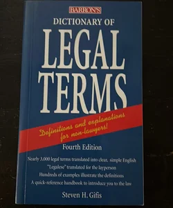 Dictionary of Legal Terms