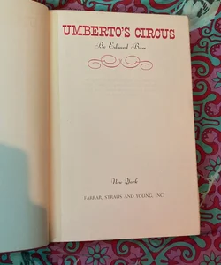 Umberto’s Circus (Vintage 1951)