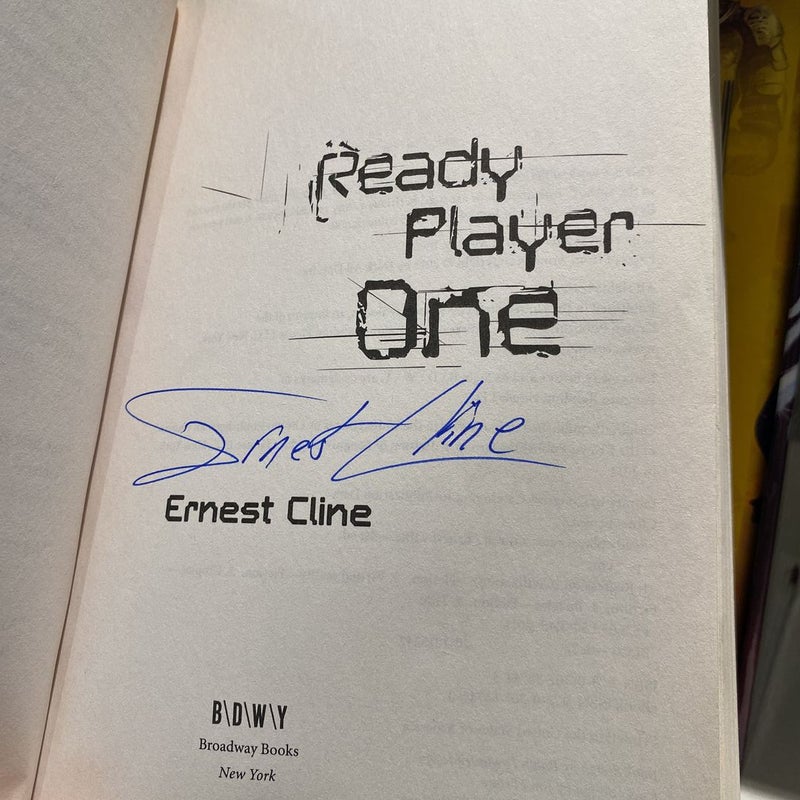 Ready Player One (SIGNED BY AUTHOR)