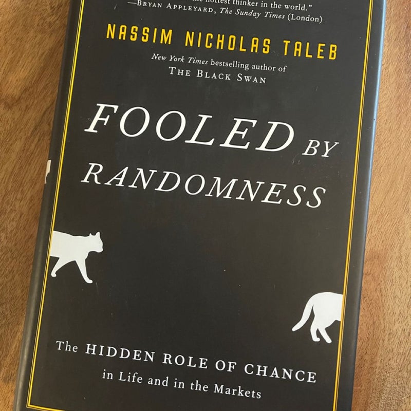 Fooled by Randomness by Nassim Nicholas Taleb, Hardcover