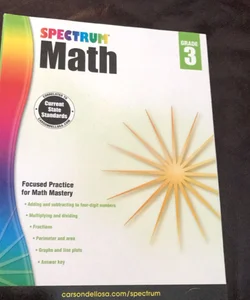 Spectrum Math, Grade 3