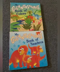 Gigantosaurus book set of two 