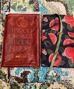 Bookishbox Blood Orange Book Sleeve