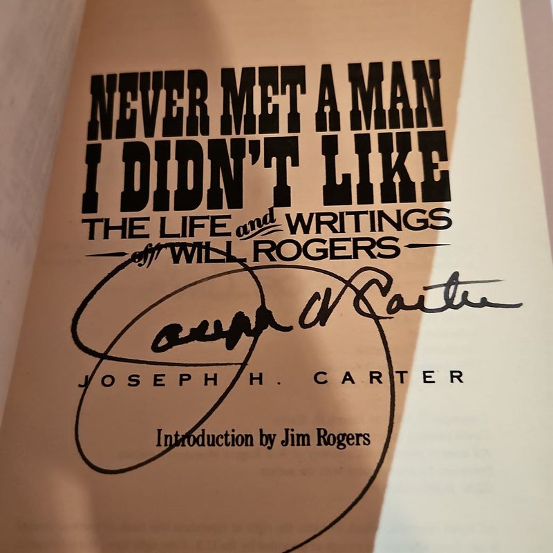 Never Met A Man I Didn't Like 🌟Autographed Copy🌟