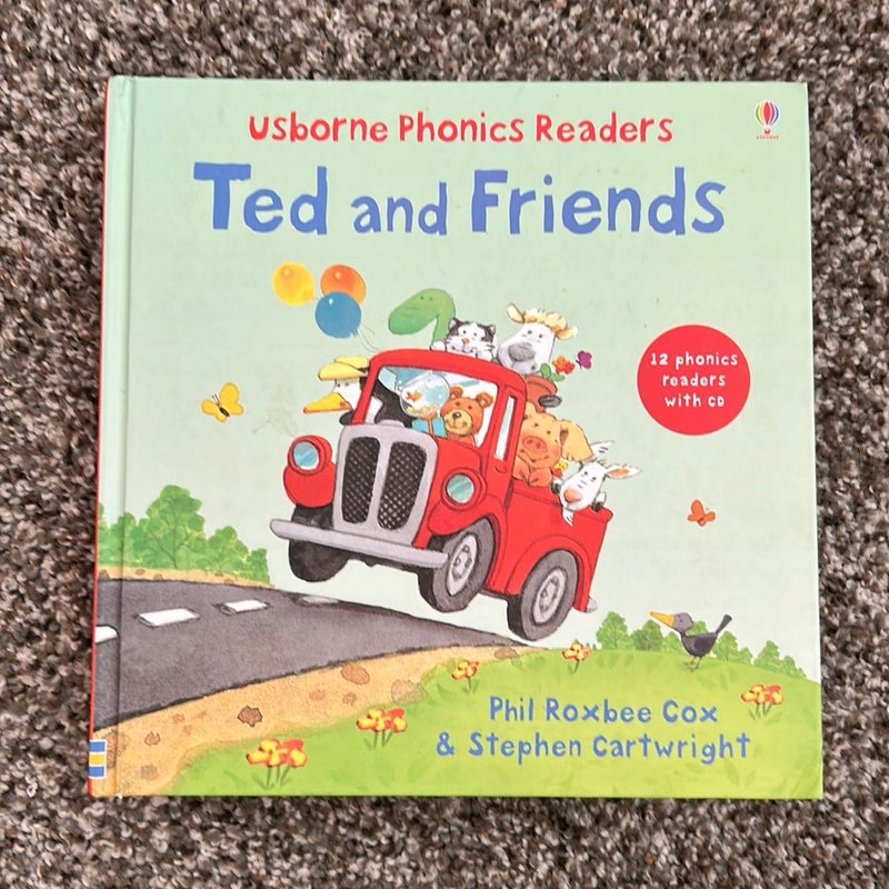 Usborne Phonics Readers Ted and Friends