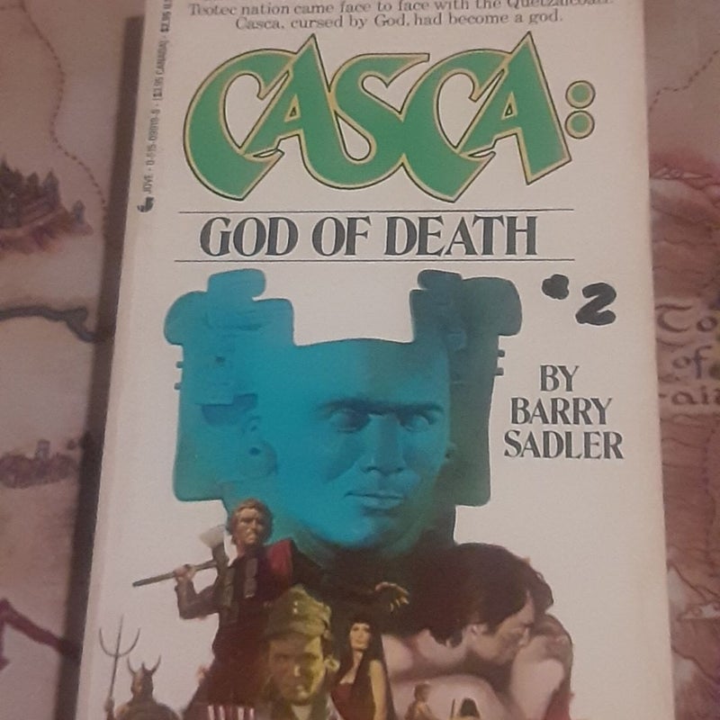 3 Casca book lot The Eternal Mercenary, God of Death, The Warlord