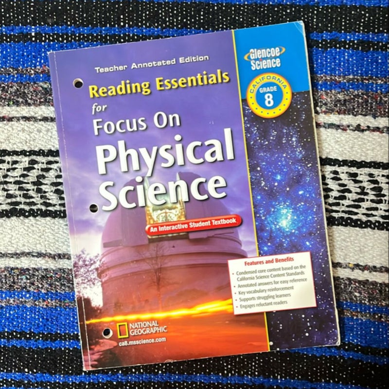 Reading Essentials for Focus on Physical Science