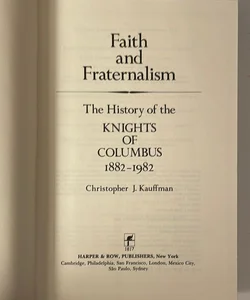 Faith and Fraternalism