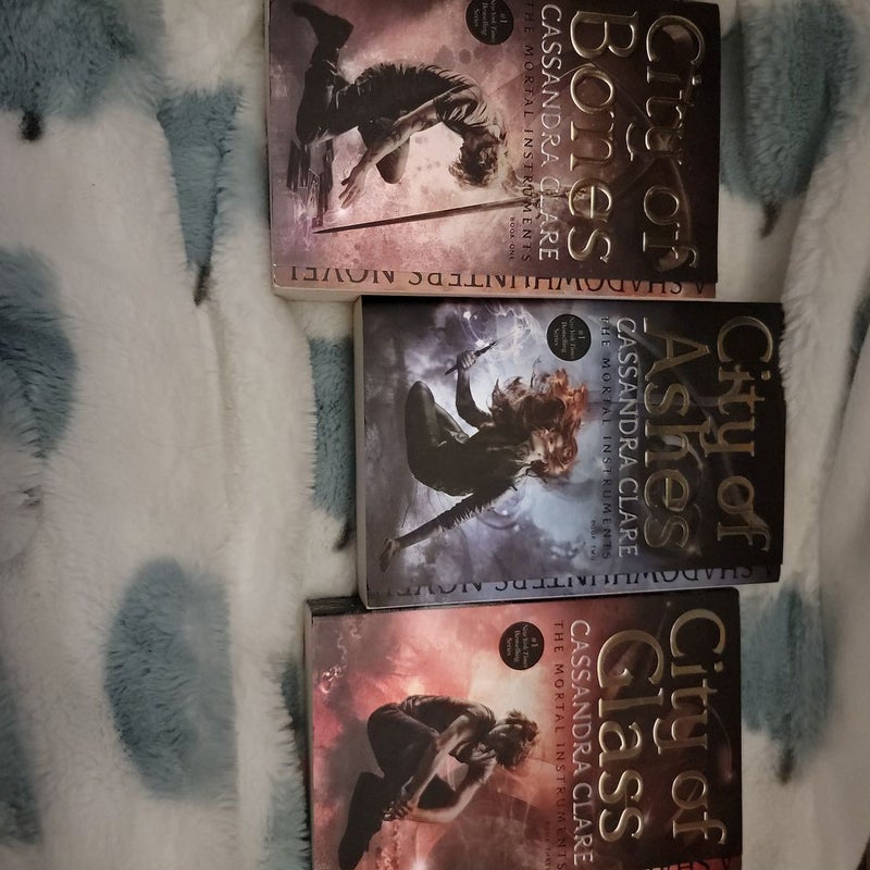 City of Bones books 1,2, and 3