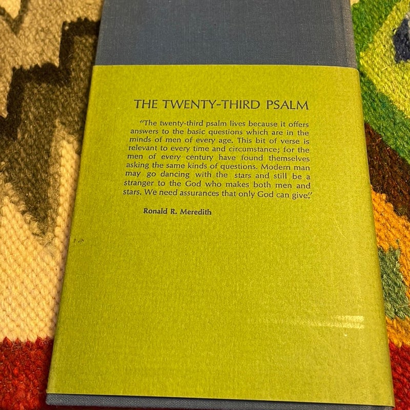 The Twenty-Third Psalm (signed)