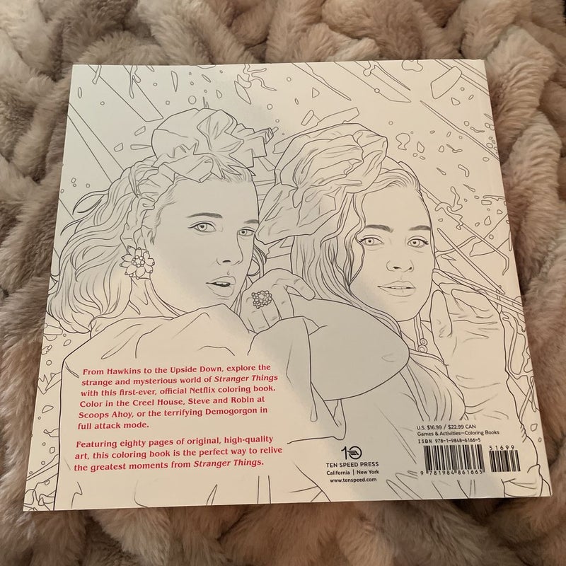 Stranger Things: The Official Coloring Book by Netflix: 9781984861665