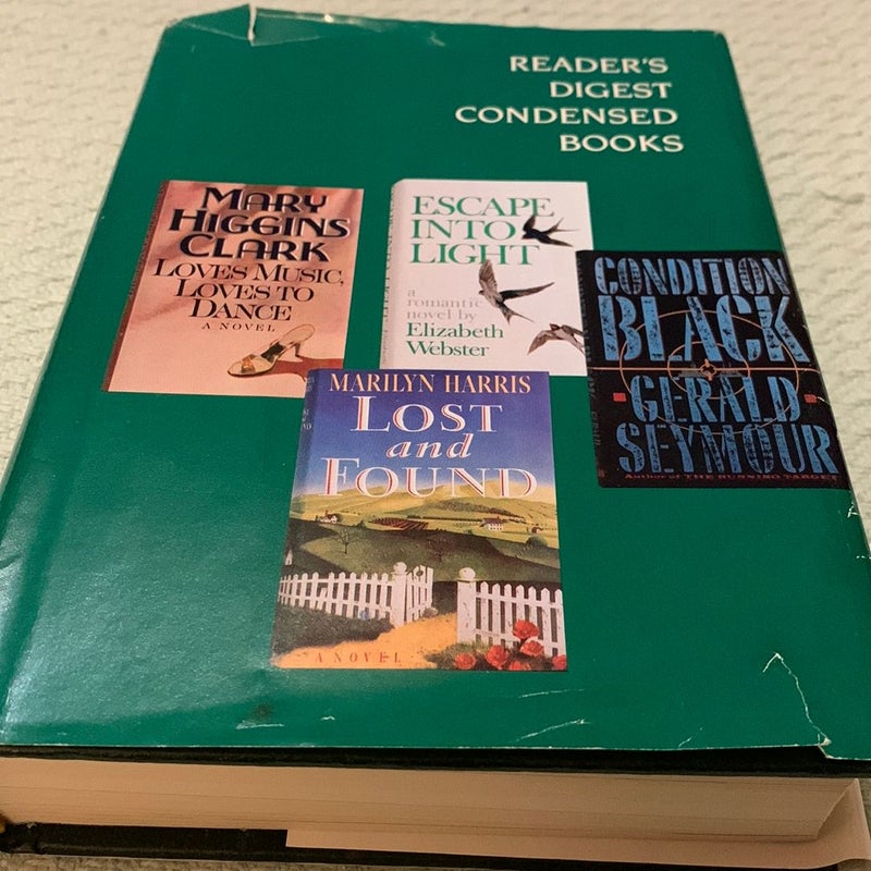 Reader’s Digest: Loves Music, Loves to Dance; Escape into Light; Lost and Found; Condition Black