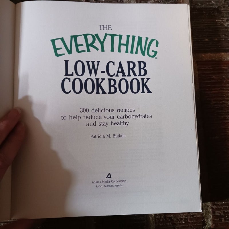 The Low-Carb Cookbook