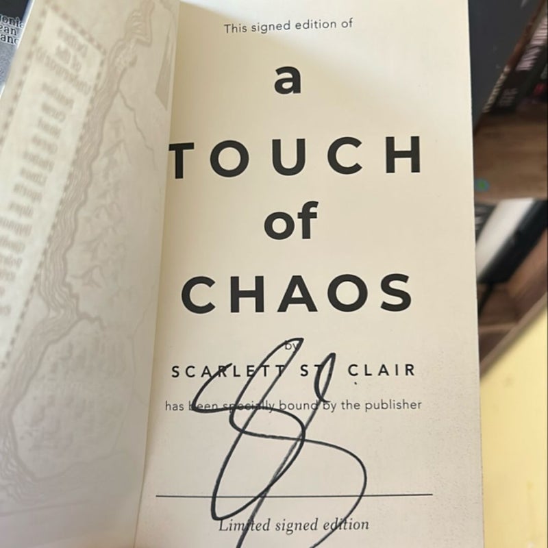 A Touch of Chaos - bookishsigns edges 