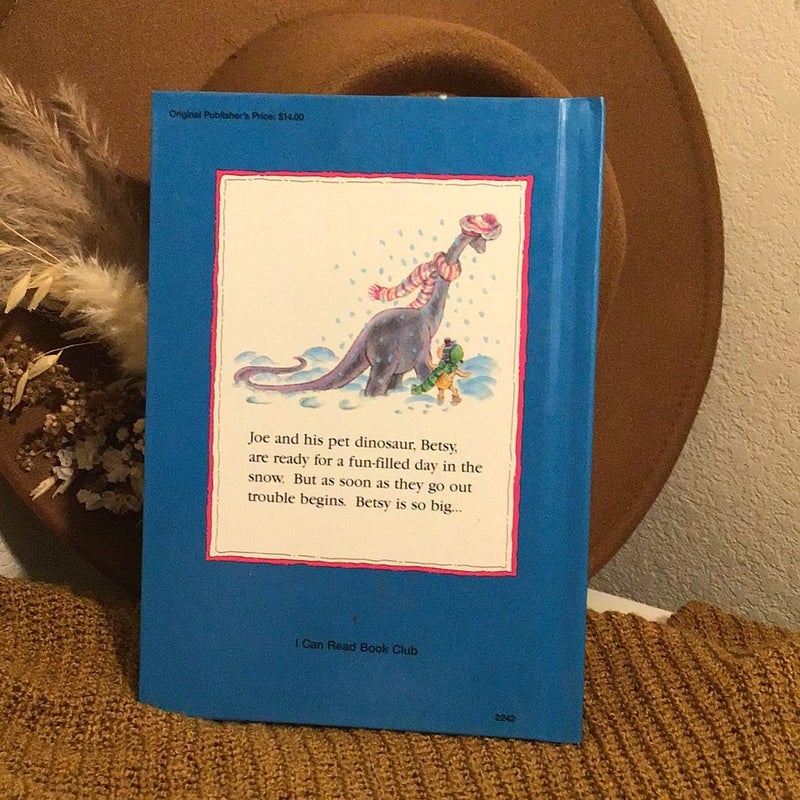 Joe and Betsy The Dinosaur (hardcover)
