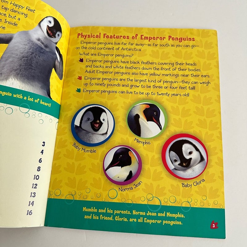 Happy Feet: Chillin’ with Mumble, Includes Stickers