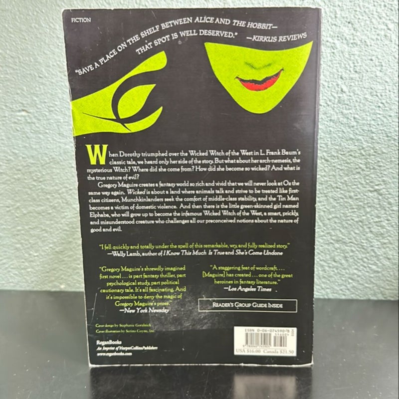 Wicked Musical Tie-In Edition