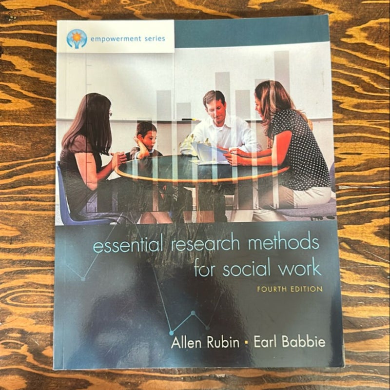 Empowerment Series: Essential Research Methods for Social Work