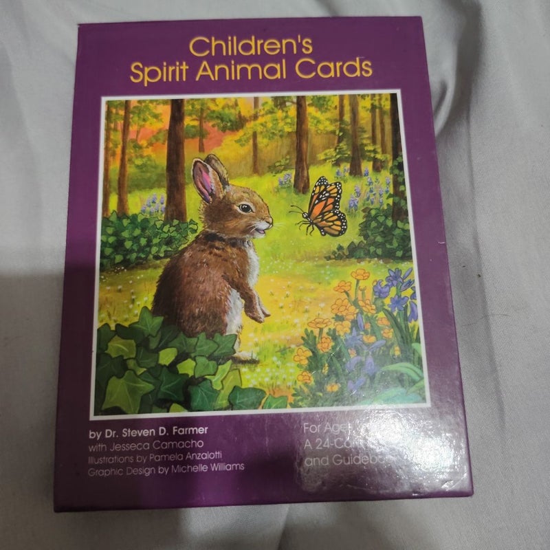 Childrens spirit animal cards