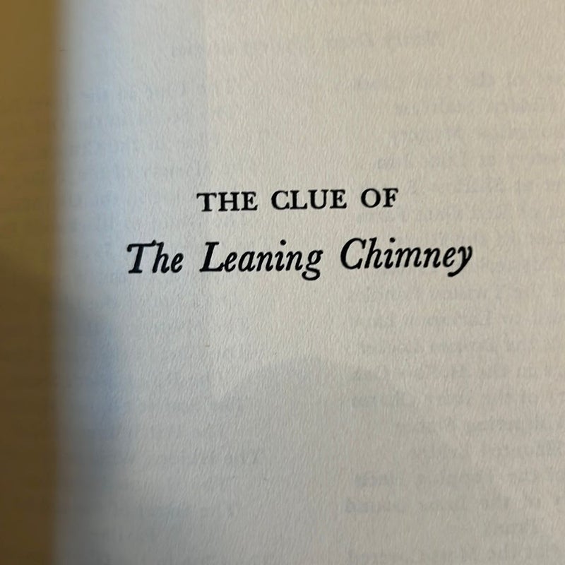 The clue of the leaning chimney 