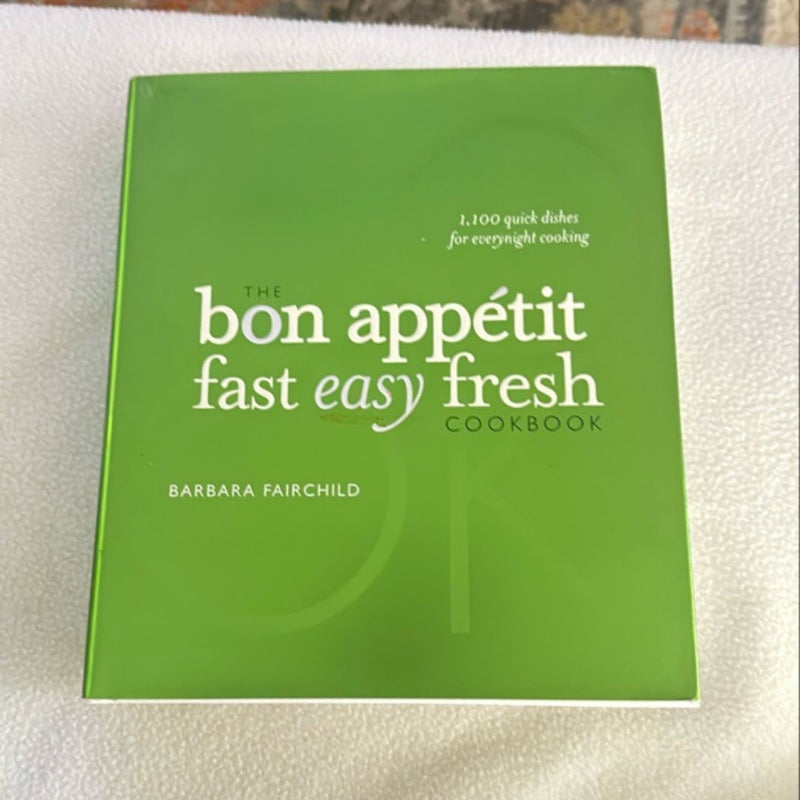 The Bon Appetit Cookbook